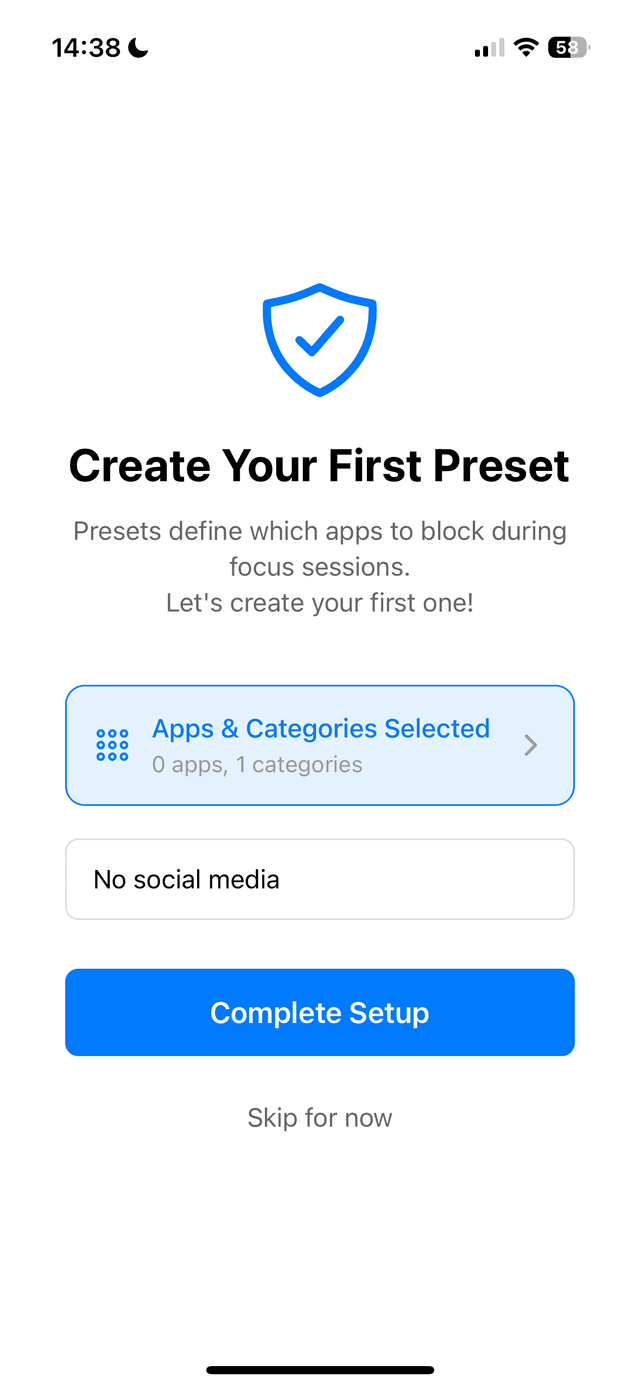 Create Preset