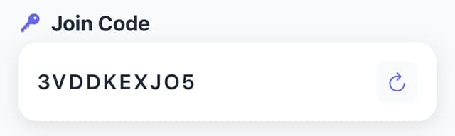Join Code
